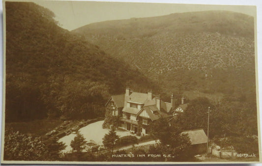 Vintage Postcard of Hunter's Inn From S.E.