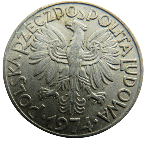 1974 Poland 5 Złotych Coin