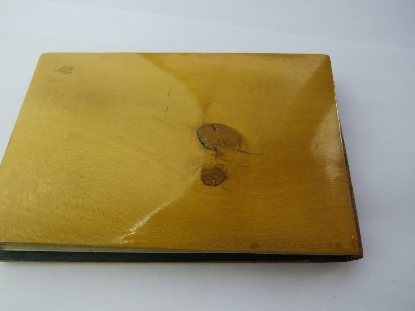 Antique Mauchline Transfer Ware Picture Book "The Kelso Album" Made From The Wood Grown In The Shade of Kelson Abbey