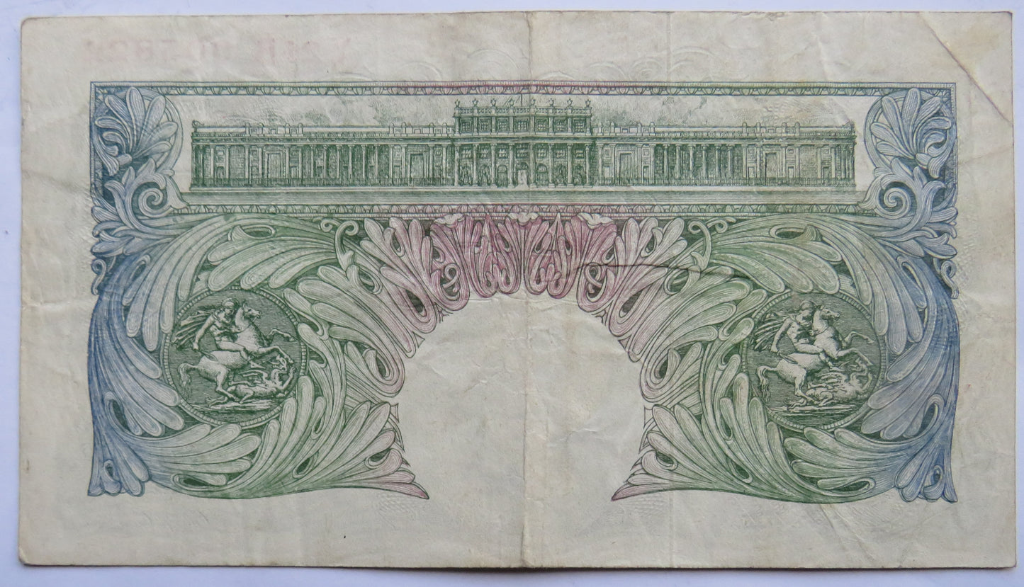Bank of England £1 One Pound Banknote P.S. Beale Y21B