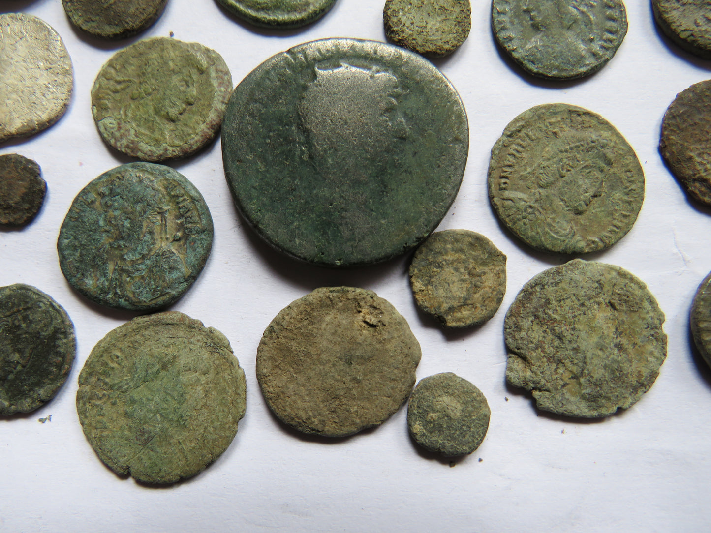 Small Collection of Mainly Roman Coins - Some With Good Detail