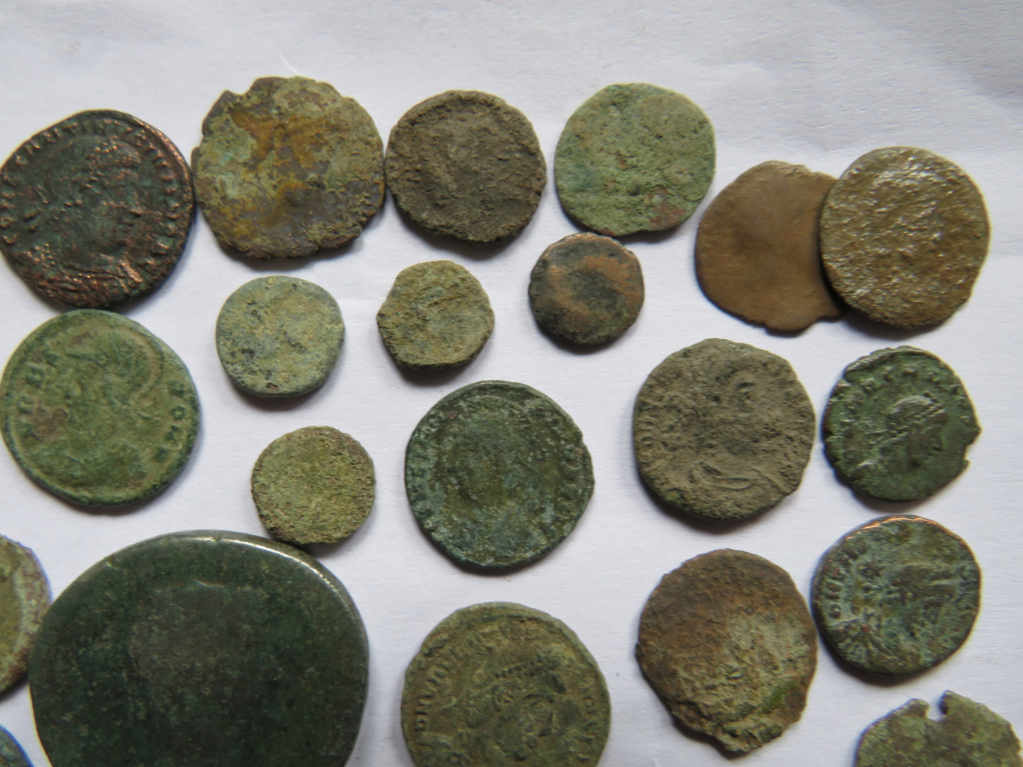 Small Collection of Mainly Roman Coins - Some With Good Detail