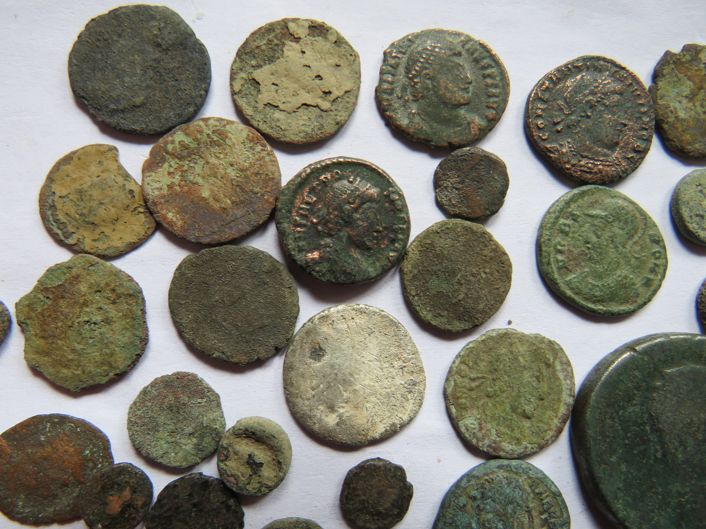 Small Collection of Mainly Roman Coins - Some With Good Detail