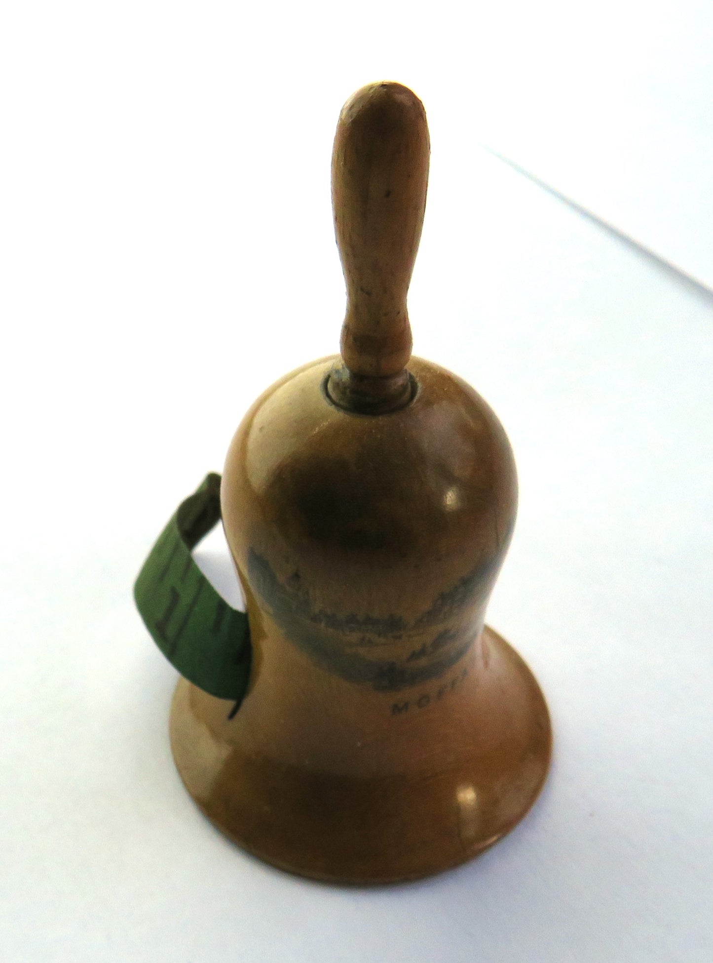 Antique Mauchline Transfer Ware Sewing Tape Measure "Moffat"