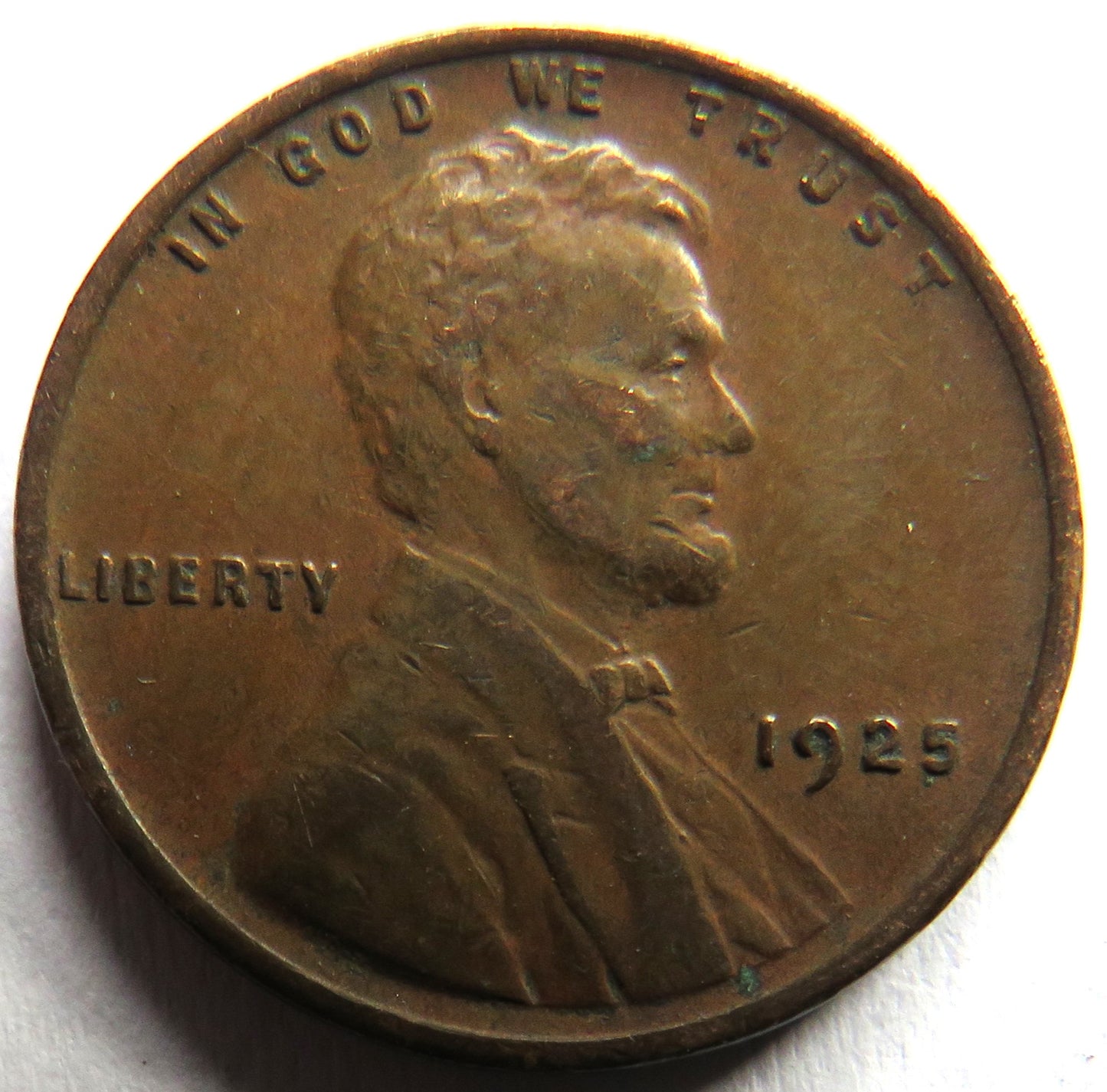 1925 USA Lincoln One Cent Coin