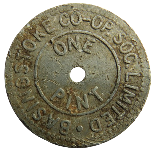 Basingstoke Cooperative Society Ltd One Pint Token