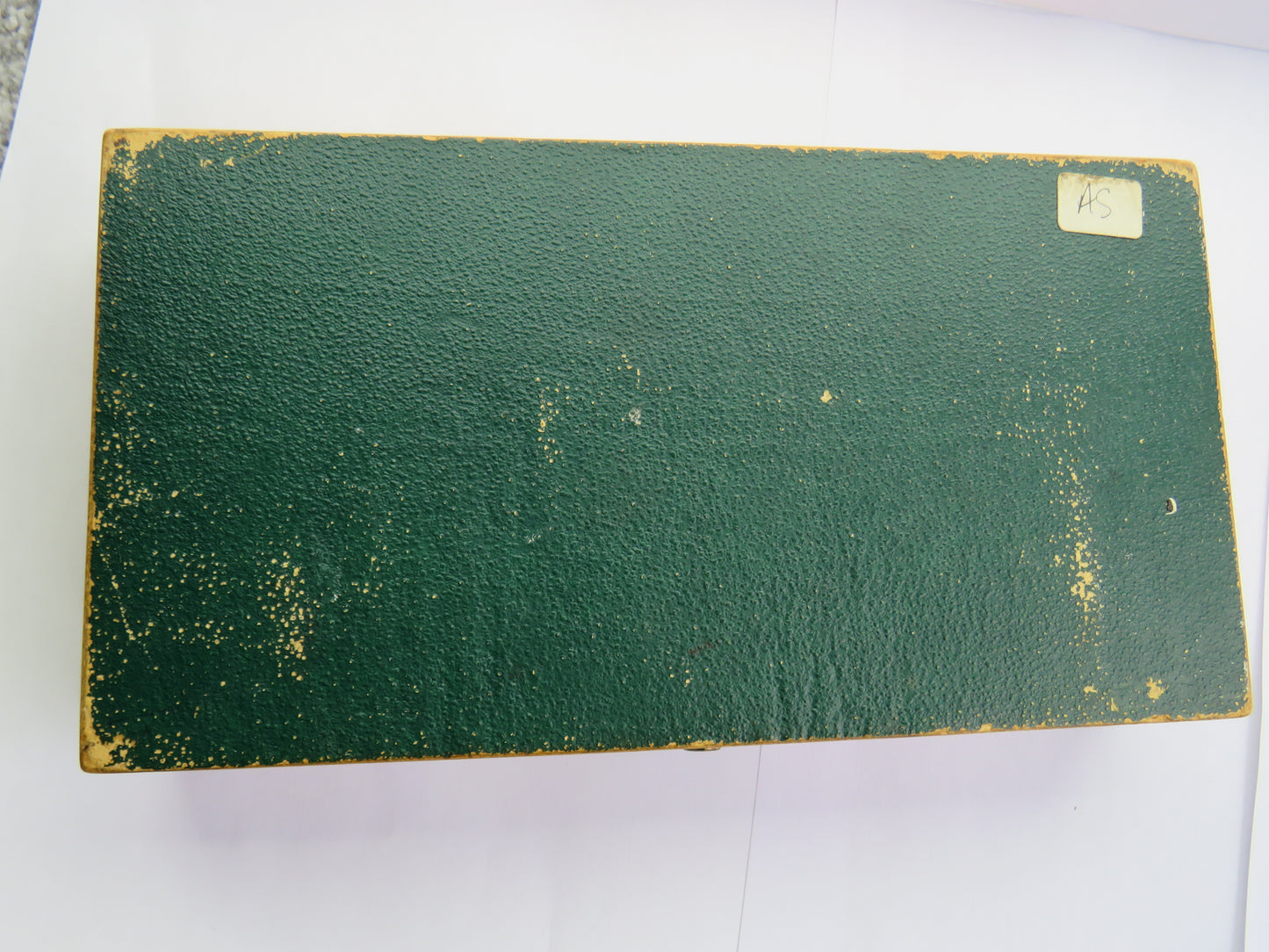 Antique Mauchline Transfer Ware Box With Image of Rothesay
