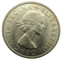 Load image into Gallery viewer, 1965 Queen Elizabeth II Halfcrown Coin In High Grade - Great Britain
