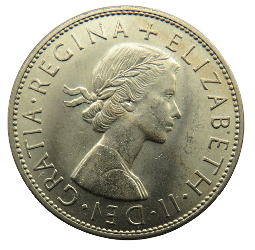 1965 Queen Elizabeth II Halfcrown Coin In High Grade - Great Britain