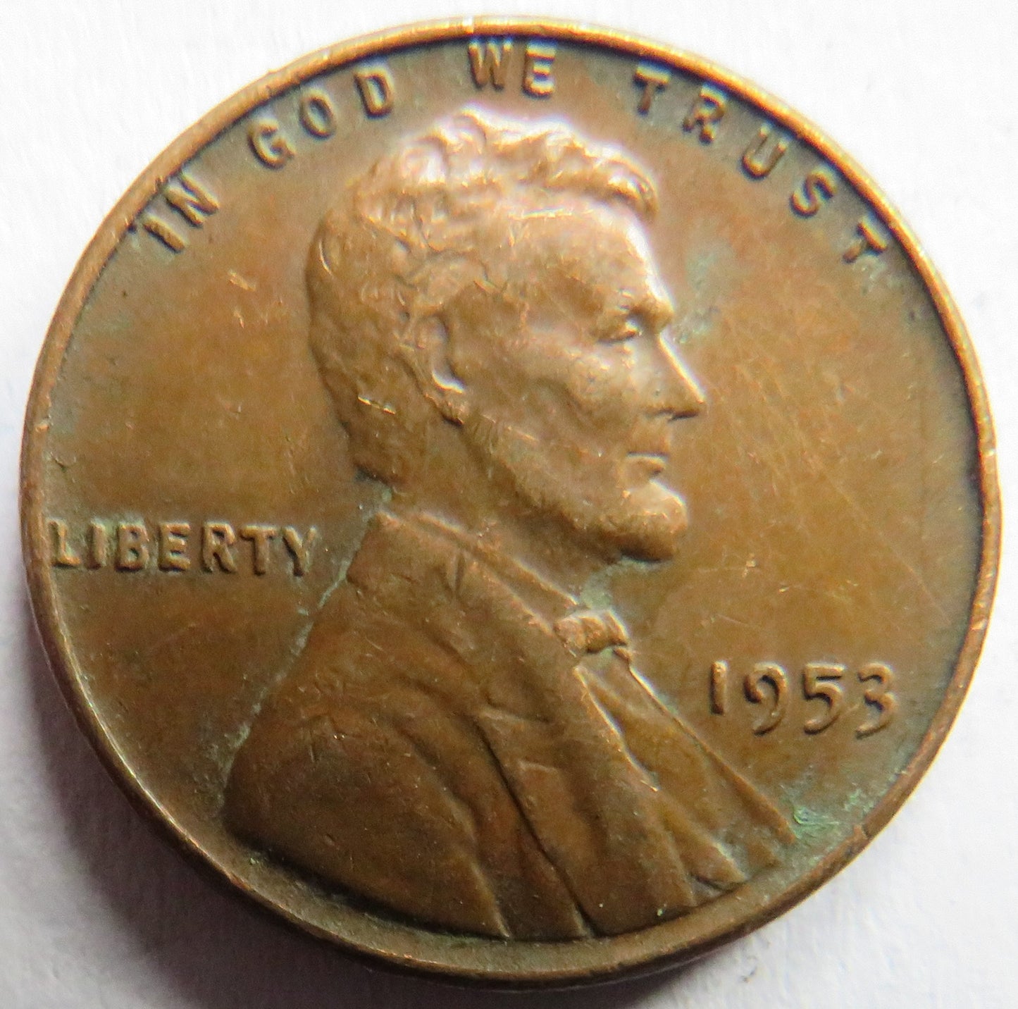 1953 USA Lincoln One Cent Coin