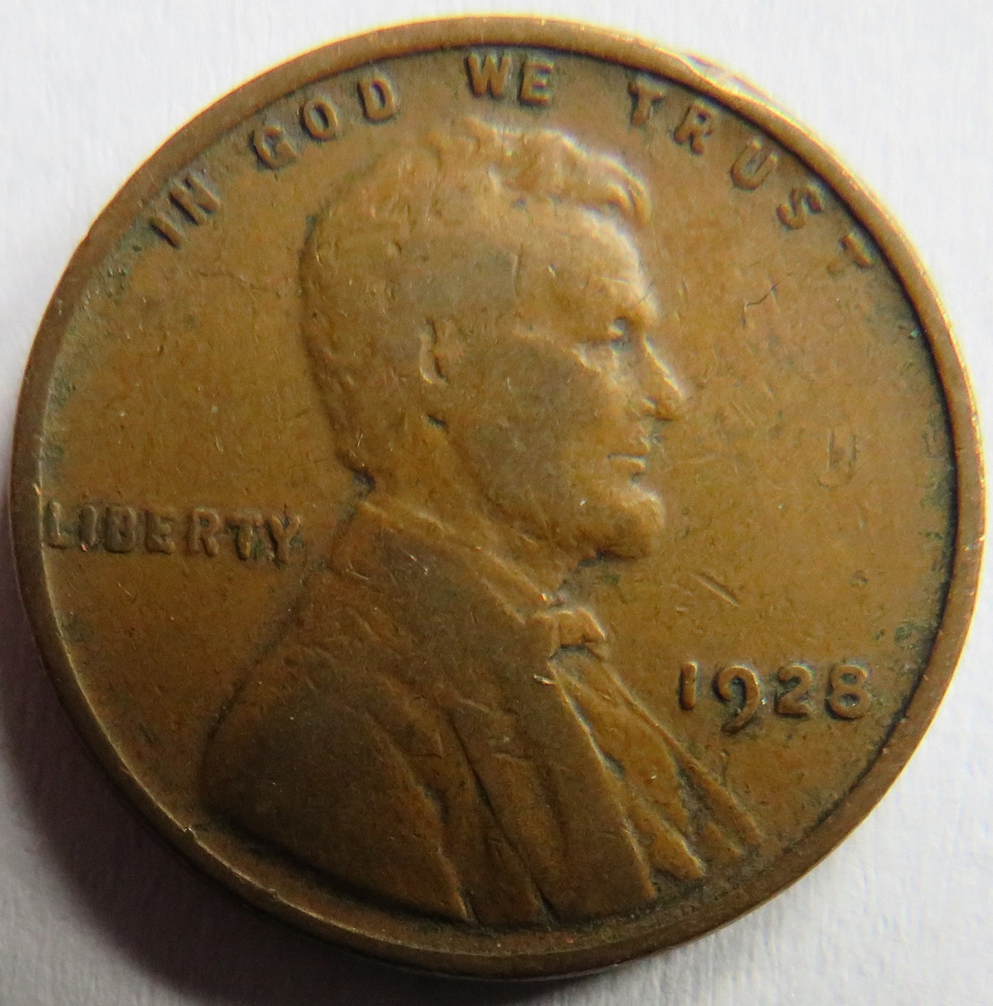 1928 USA Lincoln One Cent Coin