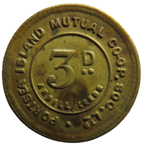 Portsea Island Mutual Cooperative Society Ltd 3d Token