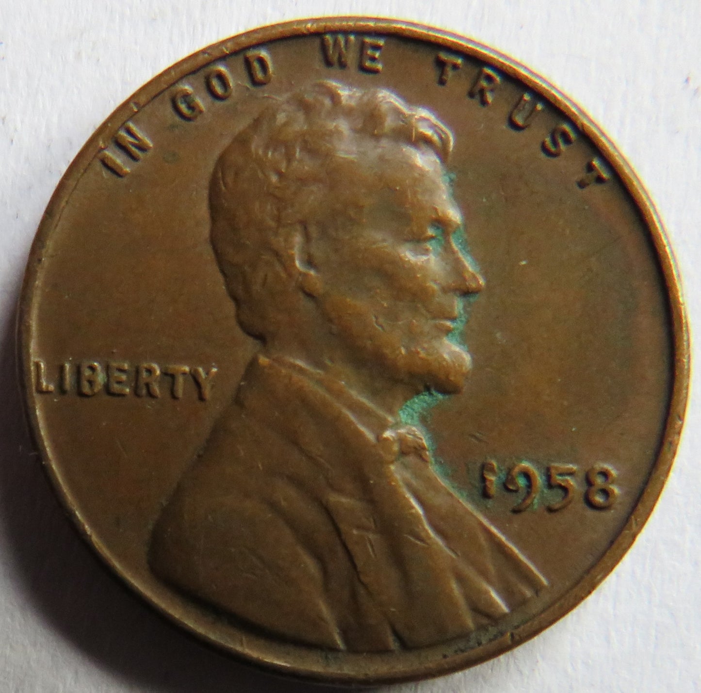 1958 USA Lincoln One Cent Coin