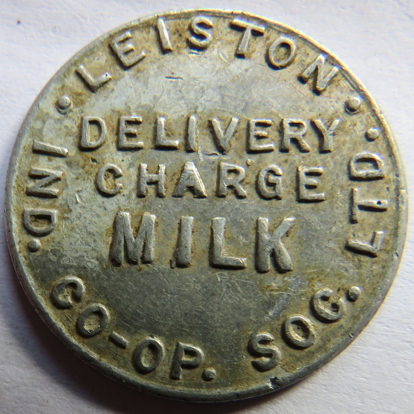 Leiston Industrial Cooperative Society Milk Token