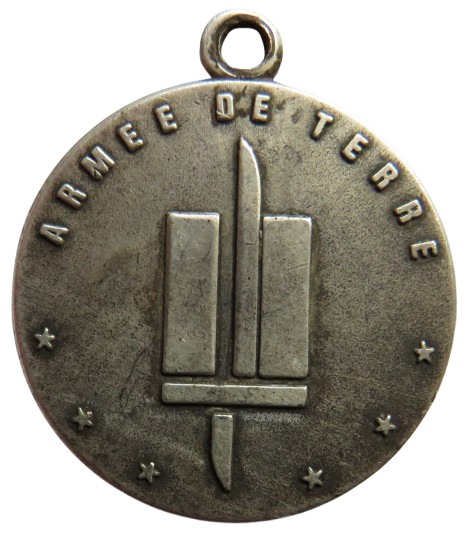 Armee De Terre Vintage French Medal