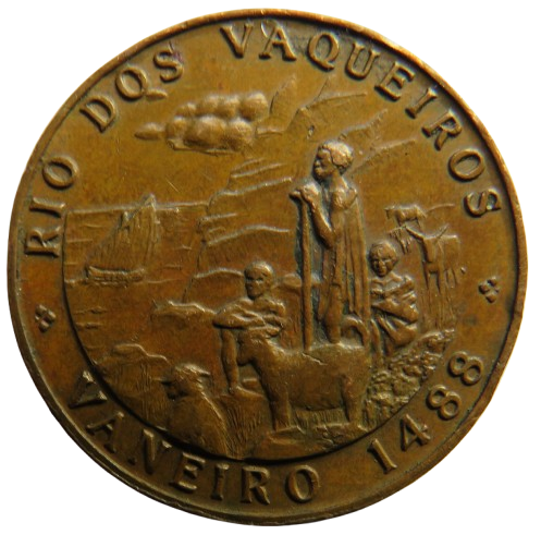Dias88 South African Commemorative Medal Dias88 South African Commemorative Medal Rio Dos Vaqueiros Vaneiro 1488 1488