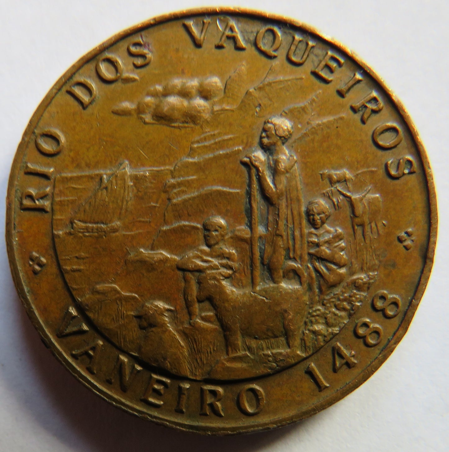 Dias88 South African Commemorative Medal Dias88 South African Commemorative Medal Rio Dos Vaqueiros Vaneiro 1488 1488