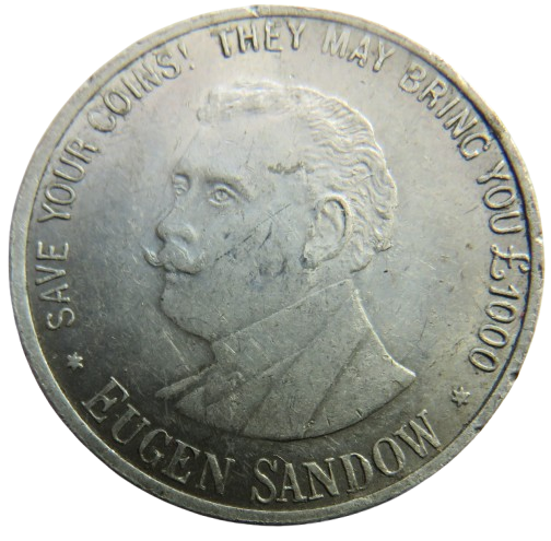 Sandow's Cocoa & Chocolate Competition 3d Coin / Token