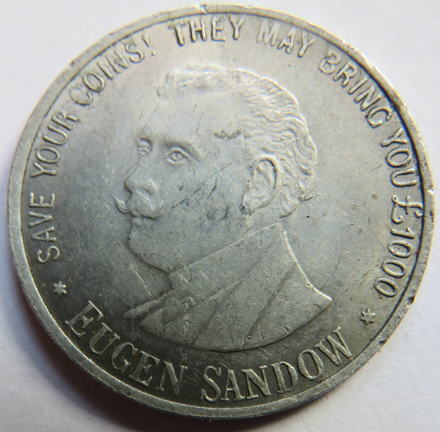 Sandow's Cocoa & Chocolate Competition 3d Coin / Token