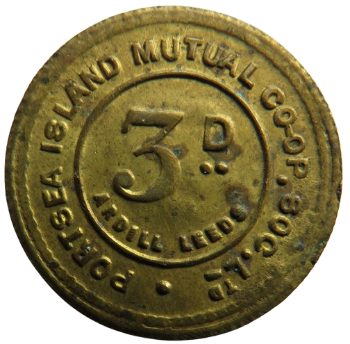 Portsea Island Mutual Cooperative Society Ltd 3d Token