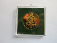 Load image into Gallery viewer, Blenheim Palace 22ct Gold Plated Medallion / Cased Coin
