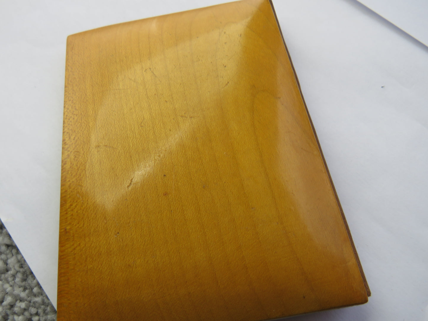 Antique Mauchline Transfer Ware Book Boards " Auld Brig O'Doon"