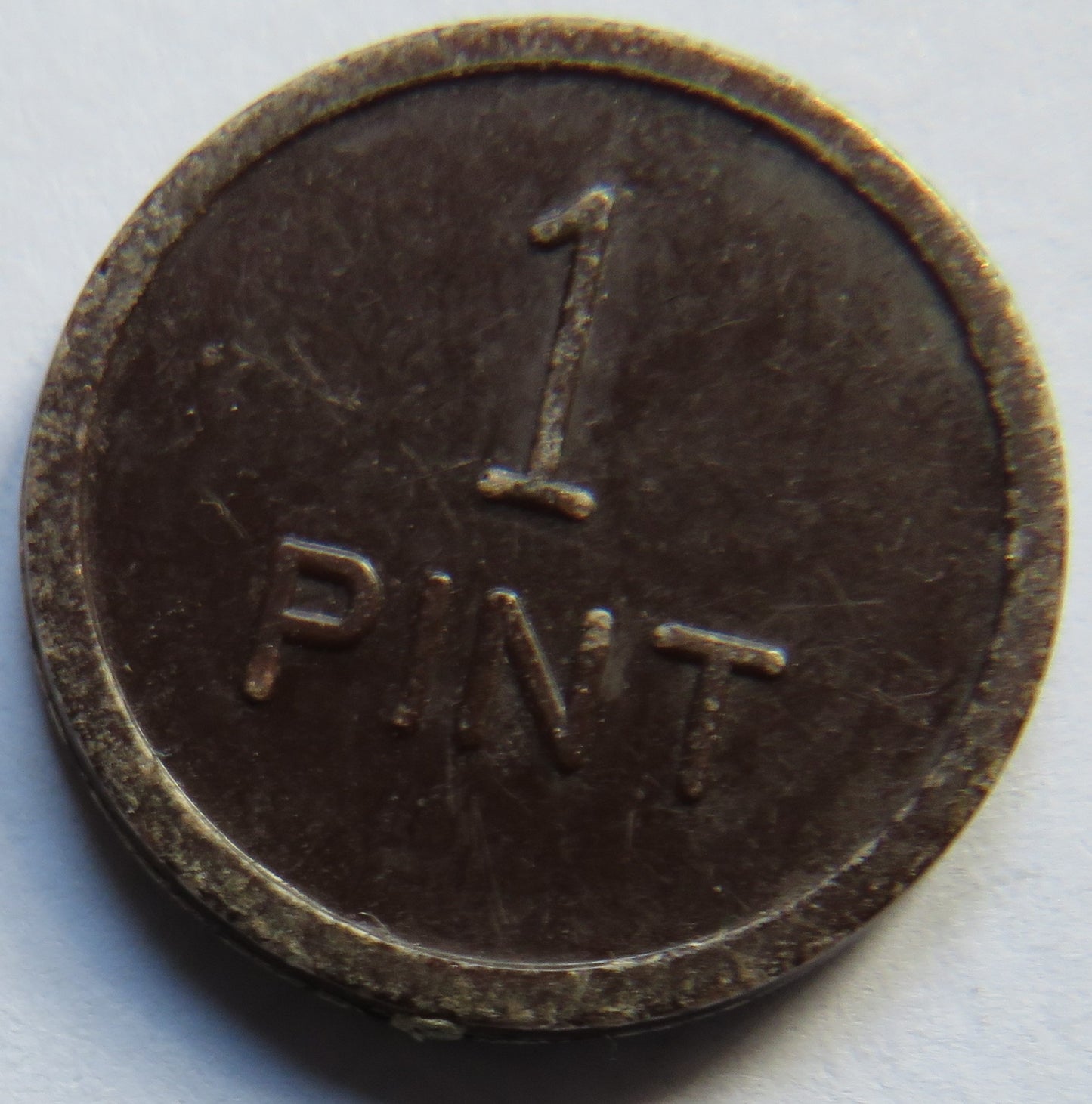 Great Grimsby Cooperative Dairy Department 1 Pint Token
