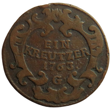 Load image into Gallery viewer, 1763 Austria Kreutzer Coin
