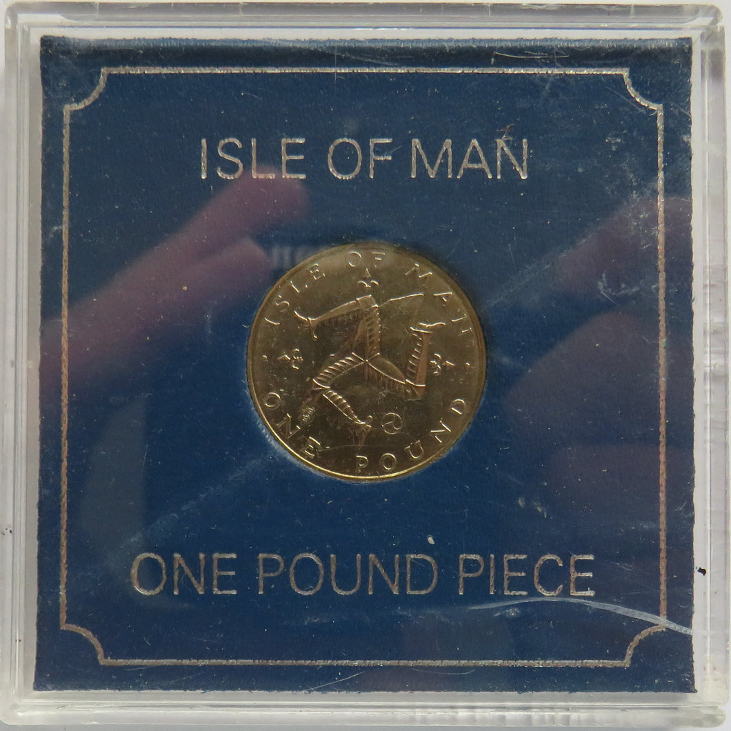 1979 Isle of Man Cased £1 One Pound Coin