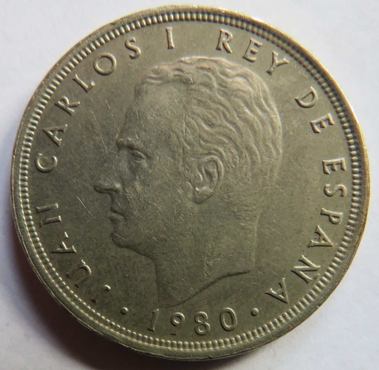 1980 Spain 50 Pesetas Coin