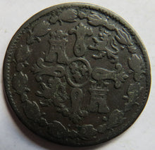 Load image into Gallery viewer, 1828 Spain 8 Maravedis Coin
