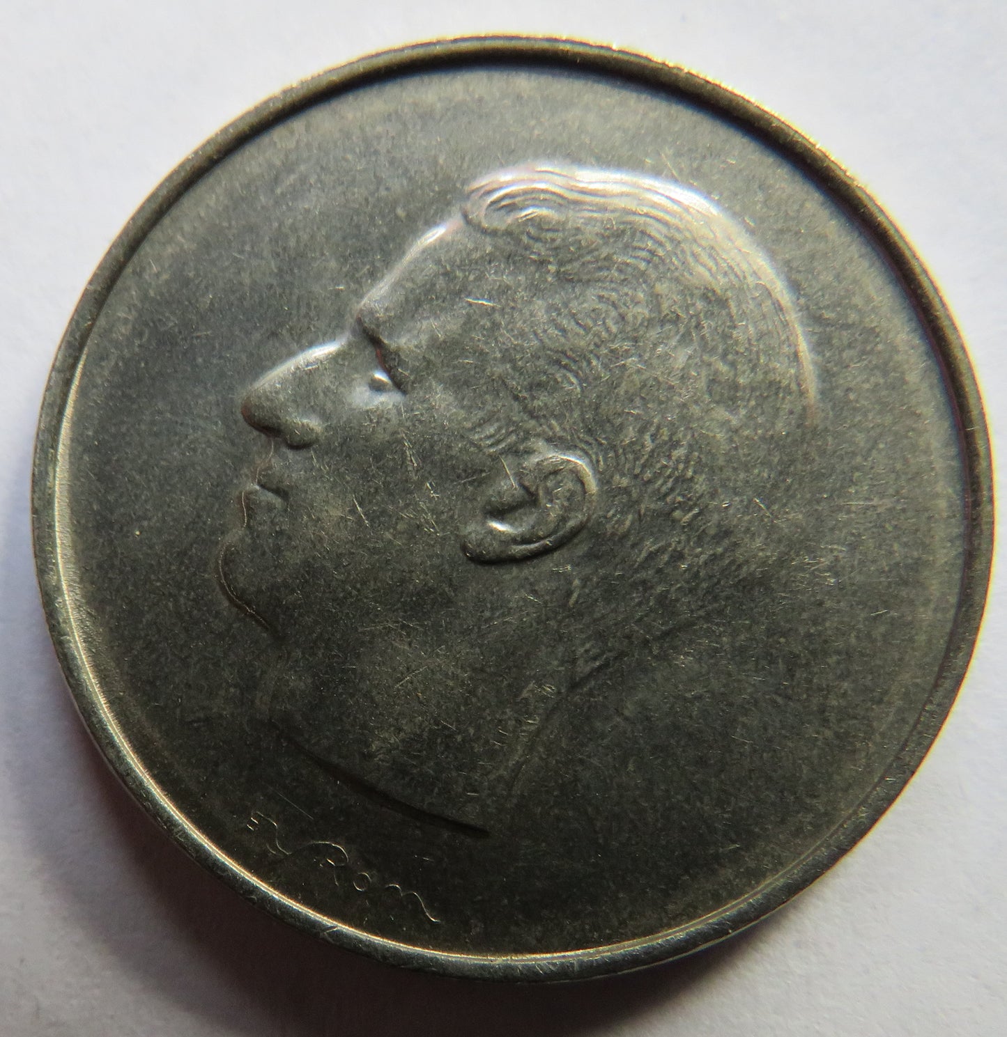 1972 Belgium 10 Francs Coin