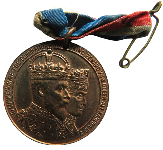 1902 King Edward VII Coronation Medal - City of Dundee
