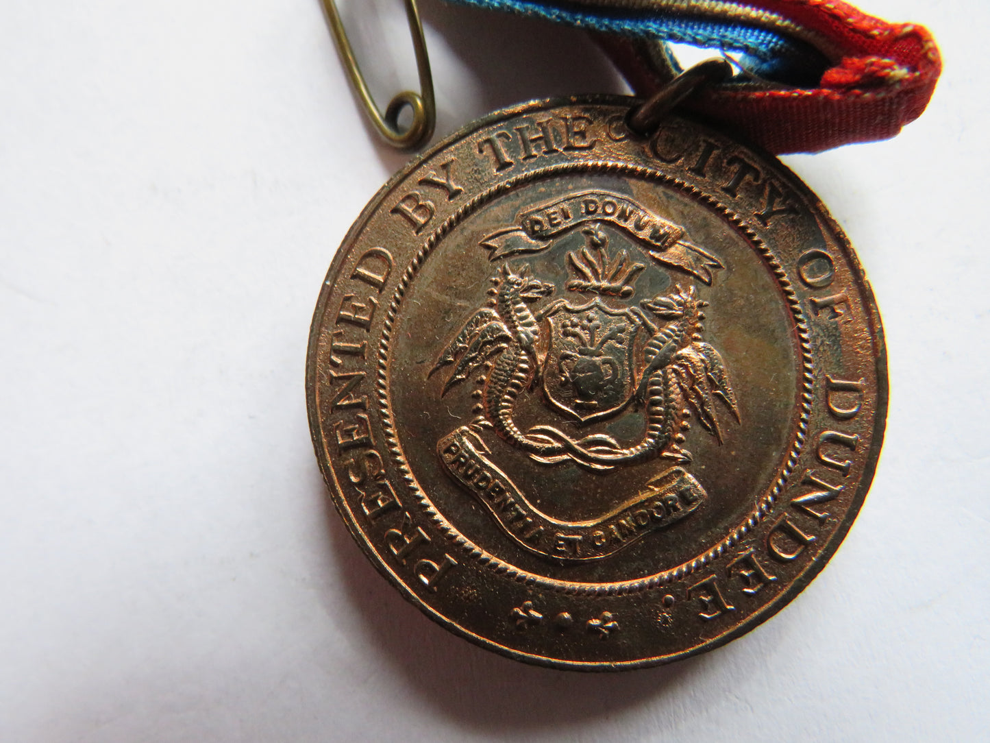 1902 King Edward VII Coronation Medal - City of Dundee