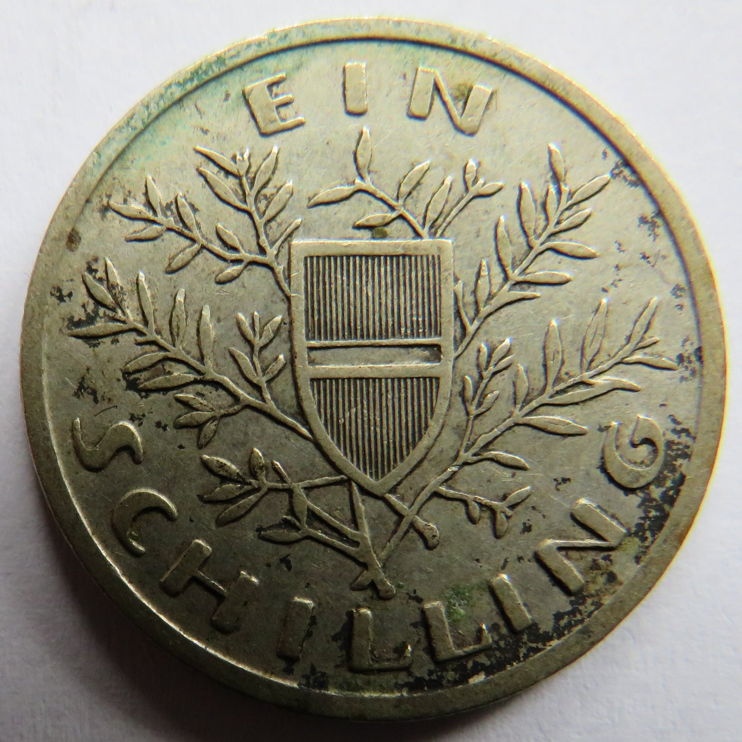 1925 Austria Silver One Schilling Coin