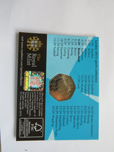 Load image into Gallery viewer, 2011 Fifty Pence Coin Basketball 2012 London Olympics
