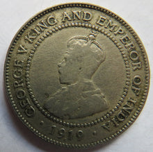 Load image into Gallery viewer, 1919 King George V Jamaica One Penny Coin
