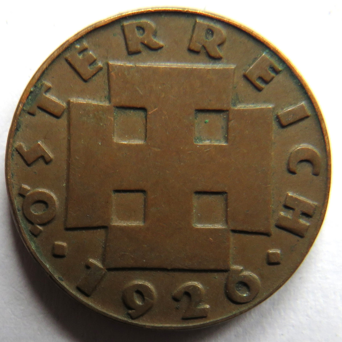 1926 Austria 2 Groschen Coin image 2