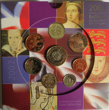 Load image into Gallery viewer, 2002 United Kingdom Brilliant Uncirculated Coin Collection
