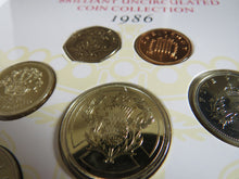 Load image into Gallery viewer, 1986 United Kingdom Brilliant Uncirculated Coin Collection
