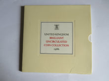 Load image into Gallery viewer, 1986 United Kingdom Brilliant Uncirculated Coin Collection
