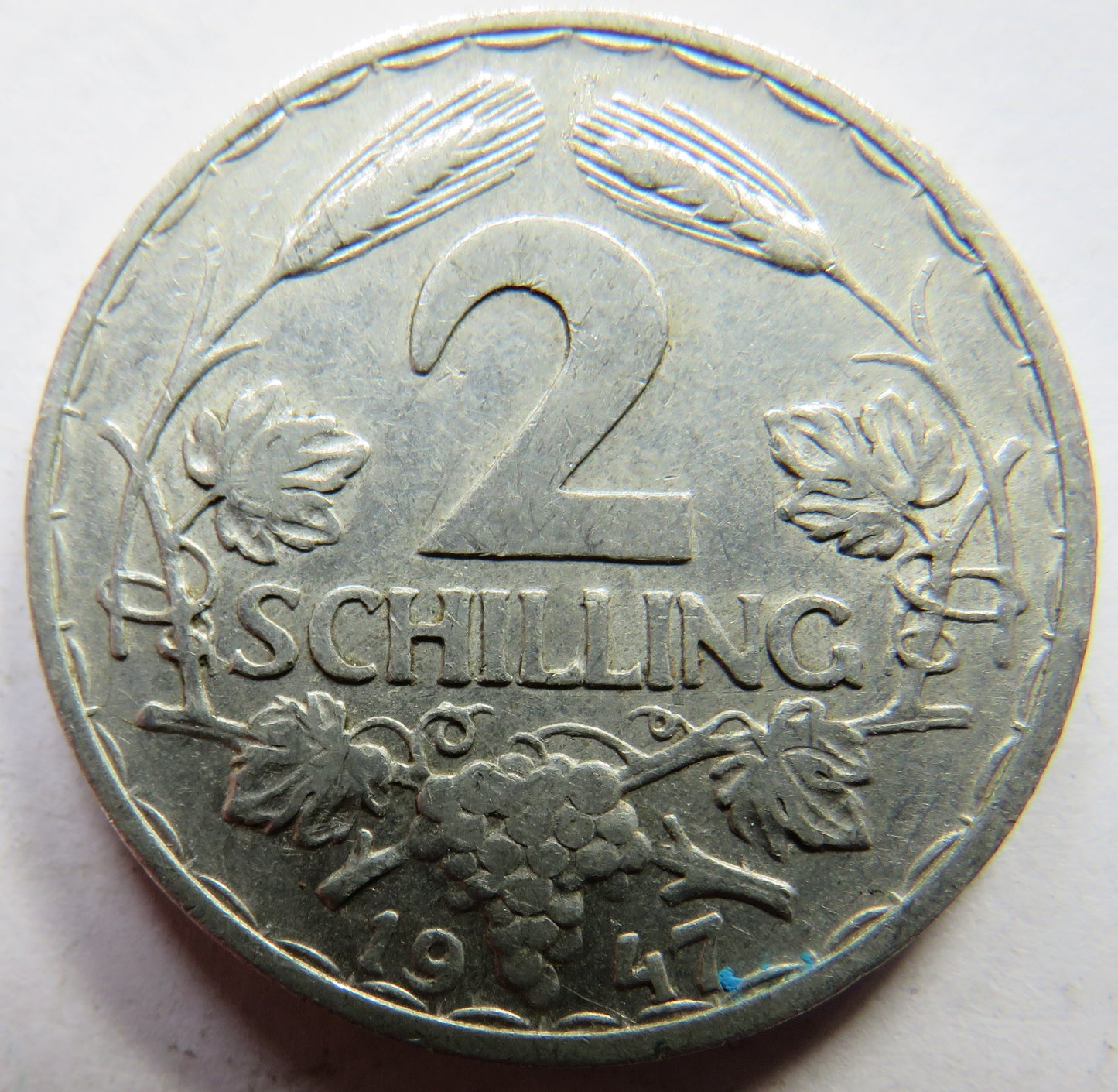 1947 Austria 2 Schilling Coin