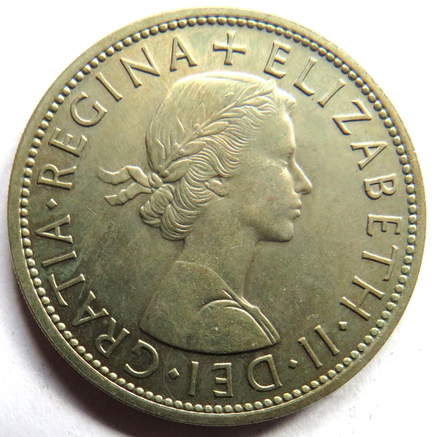 1956 Queen Elizabeth II Halfcrown Coin In Higher Grade  - Great Britain