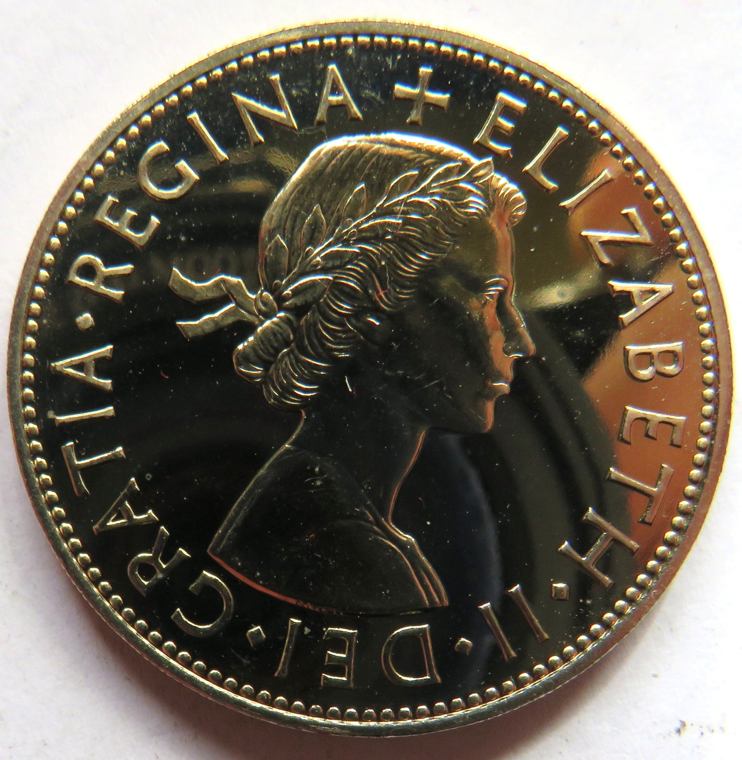 1970 Queen Elizabeth II Proof Halfcrown Coin - Great Britain