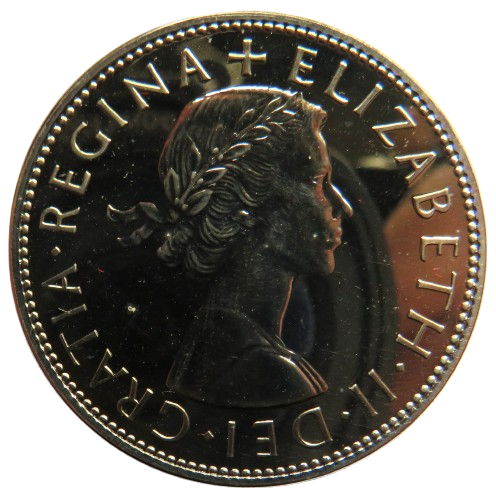 1970 Queen Elizabeth II Proof Halfcrown Coin - Great Britain