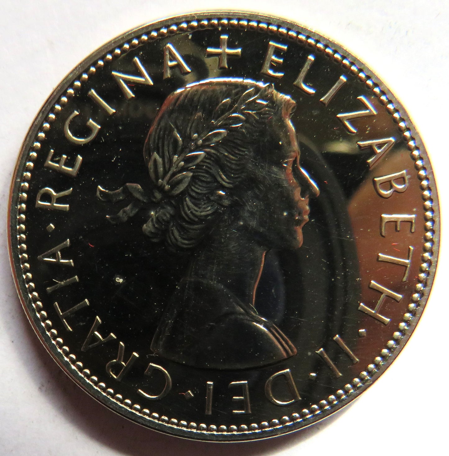 1970 Queen Elizabeth II Proof Halfcrown Coin - Great Britain