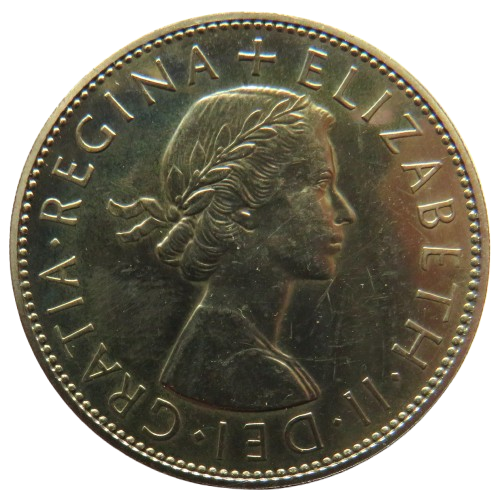 1970 Queen Elizabeth II Proof Halfcrown Coin - Great Britain