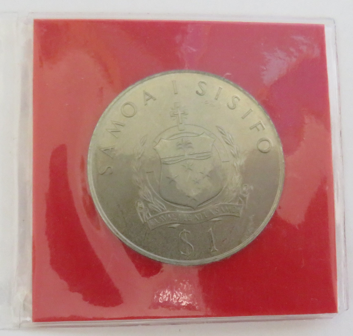1974 Western Samoa xth Commonwealth Games Christchurch $1 One Tala Coin