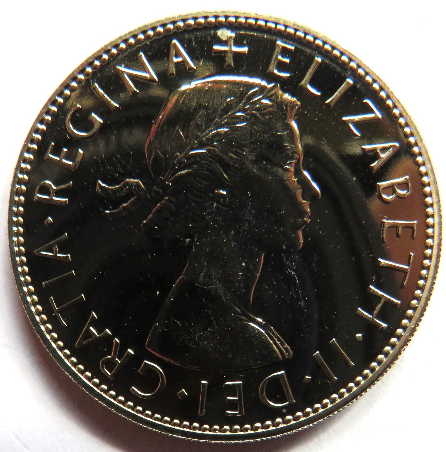 1970 Queen Elizabeth II Proof Halfcrown Coin - Great Britain