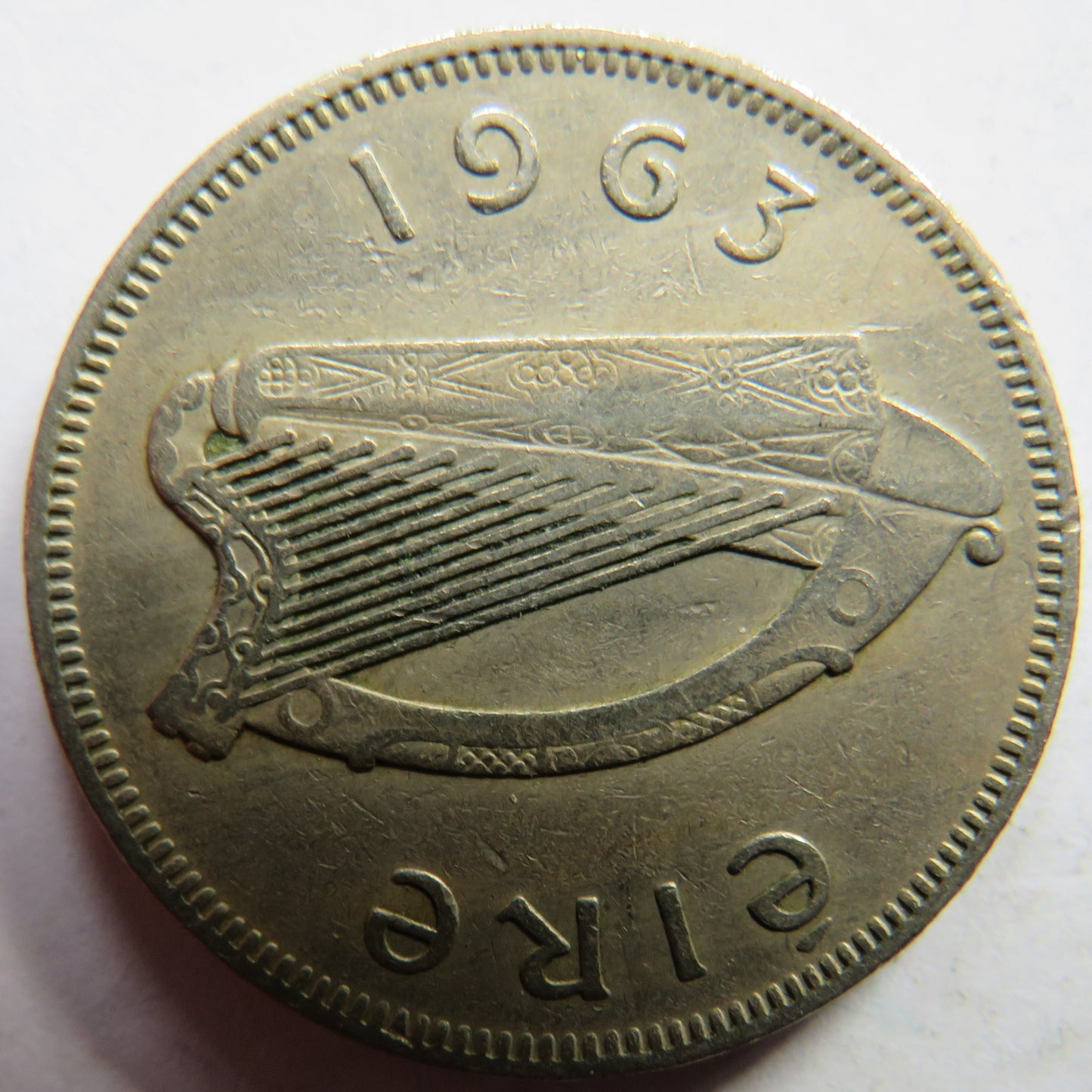 1963 Ireland Eire Florin / 2 Shillings Coin